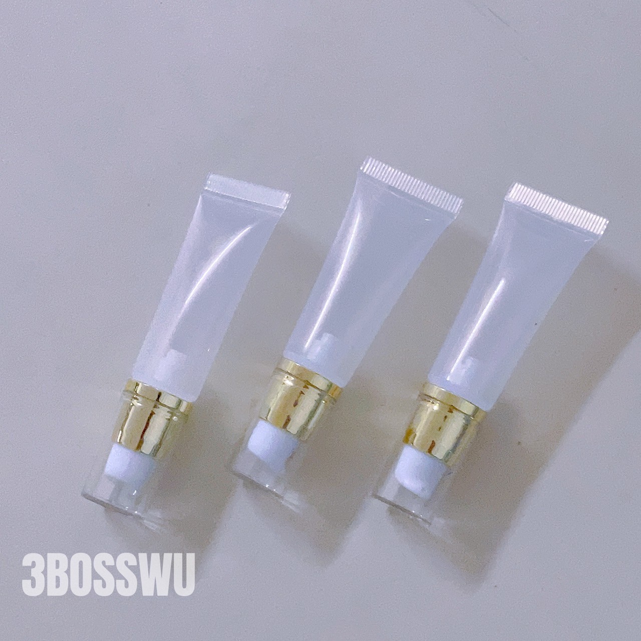 958小工具-3bosswu小商品|10ml柏金貴族軟管真空瓶隨身瓶分裝瓶體驗瓶|尺寸:9.5 x 2cm|特價10個350元