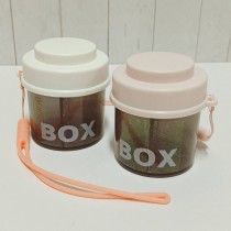 2904小工具-圓形帶蓋迷你錠狀膠囊盒｜白色｜家用分格收納盒｜小號隨身盒｜$85