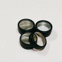2853小工具-3bosswu小商品|開窗鋁製分裝瓶 | 10G膏狀分裝 | 安膚霜&舒緩膏試用品行銷分裝瓶|滿千免運|優惠一組3個$75黑色