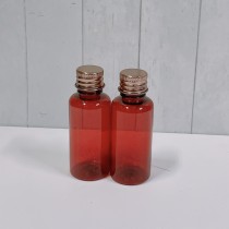 2886小工具｜3BOSSWU｜10ml玫瑰金旋轉蓋紅色分裝瓶｜粉末｜液態｜乳液 分裝試用品行銷 ｜一組10個$110｜20231225