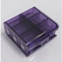 2980小工具-12格大容量錠狀膠囊盒｜紫色｜家用分格收納盒｜小號隨身盒｜$320