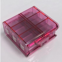 2978小工具-12格大容量錠狀膠囊盒｜粉色｜家用分格收納盒｜小號隨身盒｜$320