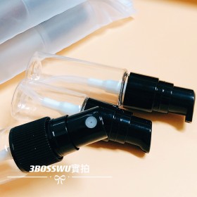 1377小工具-3bosswu小商品|10ML噴瓶|噴霧瓶|分裝瓶|液態分裝瓶|滿千免運|優惠一組10支|黑頭透明瓶身8.9