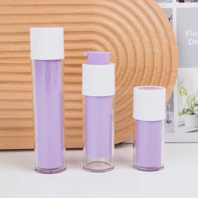 223小工具-3BOSSWU小商品｜紫色15ML旋轉真空乳液瓶(只供一次性使用)｜$70/個｜體驗瓶送顧客體驗的工具好選擇｜20230710