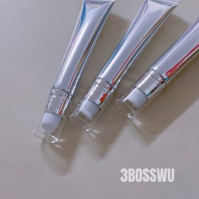 1239小工具-3bosswu小商品|20ml柏金貴族軟管真空瓶｜ 隨身瓶分裝瓶體驗瓶｜送禮促銷顧客體驗的工具好選擇 ｜銀色｜一組5支$245